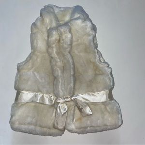 Baby Gap Faux Fur Vest 12-18 Months
